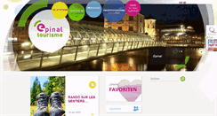 Desktop Screenshot of epinal-touristamt.com